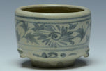 A YUAN DYNASTY BLUE AND WHITE INCENSE BURNER