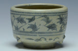 A YUAN DYNASTY BLUE AND WHITE INCENSE BURNER