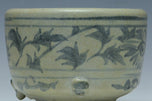 A YUAN DYNASTY BLUE AND WHITE INCENSE BURNER