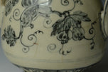 AN EARLY MING DYNASTY BLUE AND WHITE WINE EWER EX. CHRISTIE'S 2009