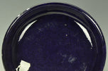 AN AUBERGINE GLAZED DISH QIANLONG MARK AND PERIOD EX. CHRISTIE'S 2014