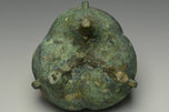 A WESTERN ZHOU DYNASTY ARCHAIC BRONZE RITUAL FOOD VESSEL LI