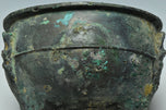 A WESTERN ZHOU DYNASTY ARCHAIC BRONZE RITUAL FOOD VESSEL LI