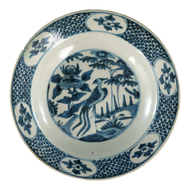 LARGE CHINESE WANLI MING PHOENIX BOWL (1572–1620), 16TH CENTURY, CHINA, PORCELAIN