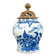 CHINESE GINGER JAR BIRD MOTIF 19TH CENTURY, LATE 19TH CENTURY, CHINA, PORCELAIN
