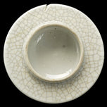 CHINESE LIDDED JAR BLUE AND WHITE WITH CRACKLE KANGXI MARK 19TH CENTURY, LATE 19TH CENTURY, CHINA, PORCELAIN