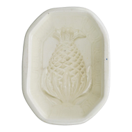 MINIATURE VICTORIAN FOOD OR BUTTER MOLD PINEAPPLE DESIGN 19TH CENTURY, MID 19TH CENTURY, UNITED STATES, STONEWARE