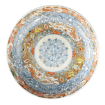 ENORMOUS IMARI JAPANESE MEIJI POLYCHROME BOWL, LATE 19TH CENTURY