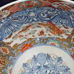 ENORMOUS IMARI JAPANESE MEIJI POLYCHROME BOWL, LATE 19TH CENTURY