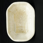 MINIATURE VICTORIAN FOOD OR BUTTER MOLD WHEAT SHEAF 19TH CENTURY, LATE 19TH CENTURY, UNITED STATES, STONEWARE