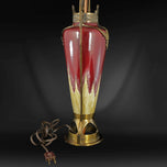 ART NOUVEAU URN MOUNTED AS A LAMP, EARLY 20TH CENTURY, UNITED STATES, BRONZE
