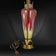 ART NOUVEAU URN MOUNTED AS A LAMP, EARLY 20TH CENTURY, UNITED STATES, BRONZE