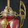 ART NOUVEAU URN MOUNTED AS A LAMP, EARLY 20TH CENTURY, UNITED STATES, BRONZE