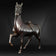 ANTIQUE JAPANESE MEIJI BRONZE HORSE FIGURAL CENSER, LATE 19TH CENTURY
