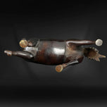 ANTIQUE JAPANESE MEIJI BRONZE HORSE FIGURAL CENSER, LATE 19TH CENTURY