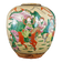 CHINESE GINGER JAR OATMEAL CRACKLE WITH POLYCHROME ENAMELS REPUBLIC ERA, EARLY 20TH CENTURY, CHINA, PORCELAIN