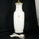 CHINESE POLYCHROME PEONY VASE LAMP REPUBLIC PERIOD, 1940S, CHINA, PORCELAIN