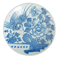 CHINESE QING PHOENIX AND PEONY BOWL 19TH CENTURY, LATE 19TH CENTURY, CHINA, PORCELAIN