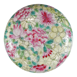 CHINESE PASTE BOX THOUSAND FLOWERS MARKED LATE QING/REPUBLIC PERIOD, EARLY 20TH CENTURY, CHINA, PORCELAIN