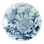 CHINESE QING PHOENIX SHALLOW BOWL 19TH CENTURY, LATE 19TH CENTURY, CHINA, PORCELAIN