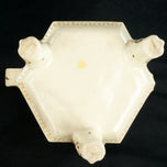 JAPANESE SATSUMA CENSER WITH ARMS MEIJI PERIOD, LATE 19TH CENTURY, CERAMIC
