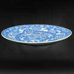 JAPANESE IGEZARA CHARGER CRANE MOTIF CIRCA 1900, EARLY 20TH CENTURY, PORCELAIN