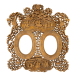 ANTIQUE CHINESE WOOD FRAME CIRCA 1830, EARLY 19TH CENTURY, CHINA