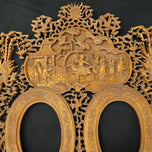 ANTIQUE CHINESE WOOD FRAME CIRCA 1830, EARLY 19TH CENTURY, CHINA