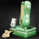 MID CENTURY TV LAMP PLANTER SWAN DESIGN CIRCA 1950, 1950S, UNITED STATES, CERAMIC