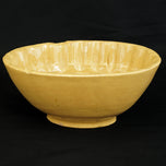 YELLOWWARE FOOD MOLD CORN DESIGN CIRCA 1900, EARLY 20TH CENTURY, UNITED STATES, CERAMIC