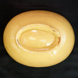 YELLOWWARE FOOD MOLD CORN DESIGN CIRCA 1900, EARLY 20TH CENTURY, UNITED STATES, CERAMIC