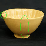YELLOWWARE FOOD MOLD CORN DESIGN CIRCA 1900, EARLY 20TH CENTURY, UNITED STATES, CERAMIC