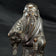CHINESE MING BRONZE FUXI FIGURE WITH FISH, 17TH CENTURY, CHINA