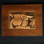PAIR OF MID CENTURY COPPER HAWAIIAN-THEMED PICTURES BRUCE FOX 1950'S, 1950S, UNITED STATES, COPPER FINISH