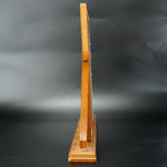WOOD MARQUETRY TILT PICTURE FRAME WITH PHOTO OF HOLLYWOOD BEAUTY CIRCA 1930, 1930S, UNITED STATES