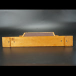 WOOD MARQUETRY TILT PICTURE FRAME WITH PHOTO OF HOLLYWOOD BEAUTY CIRCA 1930, 1930S, UNITED STATES