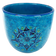 BITOSSI RIMINI BLUE CERAMIC PLANTER MID CENTURY, 1960S, ITALY
