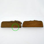 PAIR OF RIDERLESS HORSE BOOKENDS CAST IRON 1920'S, 1920S, UNITED STATES