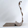 VINTAGE COPPER LEAF BOOKEND 1930'S, 1930S, UNITED STATES, FELT