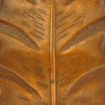 VINTAGE COPPER LEAF BOOKEND 1930'S, 1930S, UNITED STATES, FELT