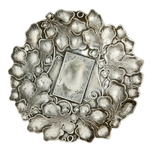 VICTORIAN CARD RECEIVER SILVER PLATE GRAPE LEAVES 19TH CENTURY, LATE 19TH CENTURY, UNITED STATES, SILVERPLATE