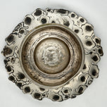 VICTORIAN CARD RECEIVER SILVER PLATE GRAPE LEAVES 19TH CENTURY, LATE 19TH CENTURY, UNITED STATES, SILVERPLATE