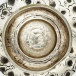 VICTORIAN CARD RECEIVER SILVER PLATE GRAPE LEAVES 19TH CENTURY, LATE 19TH CENTURY, UNITED STATES, SILVERPLATE