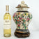 LARGE CHINESE WARRIOR LIDDED JAR OATMEAL GLAZE CIRCA 1900, LATE 19TH CENTURY, CHINA, PORCELAIN