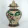 LARGE CHINESE WARRIOR LIDDED JAR OATMEAL GLAZE CIRCA 1900, LATE 19TH CENTURY, CHINA, PORCELAIN
