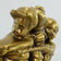SINGLE BOOKEND TUG OF WAR PM CRAFTSMAN 1953, 1950S, UNITED STATES, BRASS FINISH