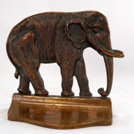 PAIR OF VINTAGE BRONZE ELEPHANT BOOKENDS 1920'S/30'S, 1930S, UNITED STATES