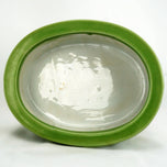 JAPANESE PORCELAIN CELADON FOOTED BULB POT 1920'S/30'S, 1930S