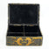 ANTIQUE CHINESE LACQUER AND HARDSTONE ENAMEL PLAYING CARD BOX CIRCA 1920, 1920S, CHINA