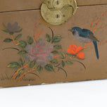 CHINESE CANTON TACH HEE TEA CADDY C 1920, 1920S, CHINA, GESSO